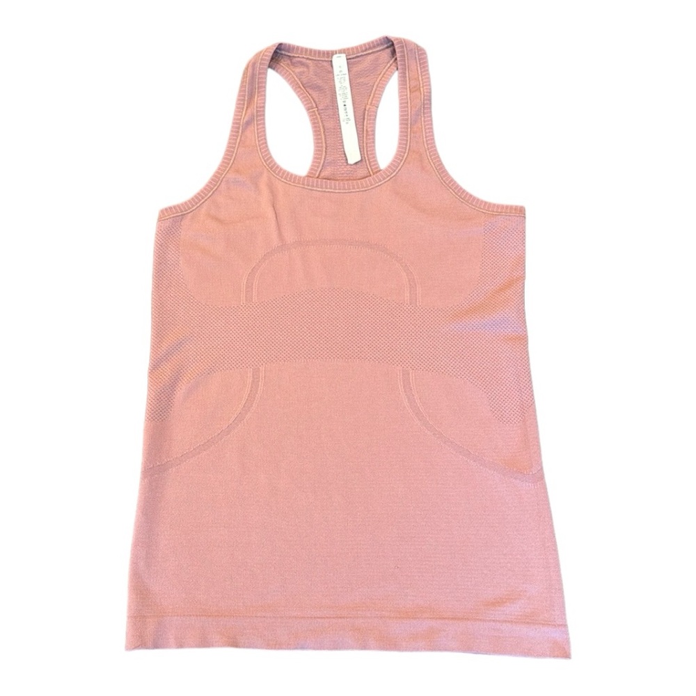 Lululemon Women's Swiftly Tech Racerback Tank Top Quicksand Size 6 EUC